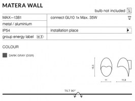 Matera wall parametre